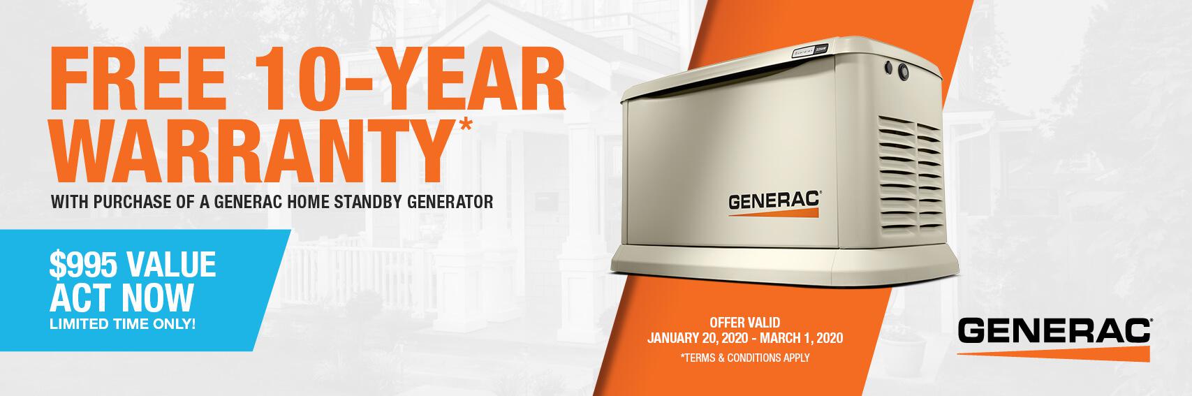 Homestandby Generator Deal | Warranty Offer | Generac Dealer | Syracuse, NY